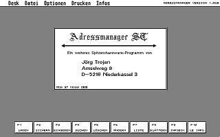 Adressmanager ST — screenshot 1